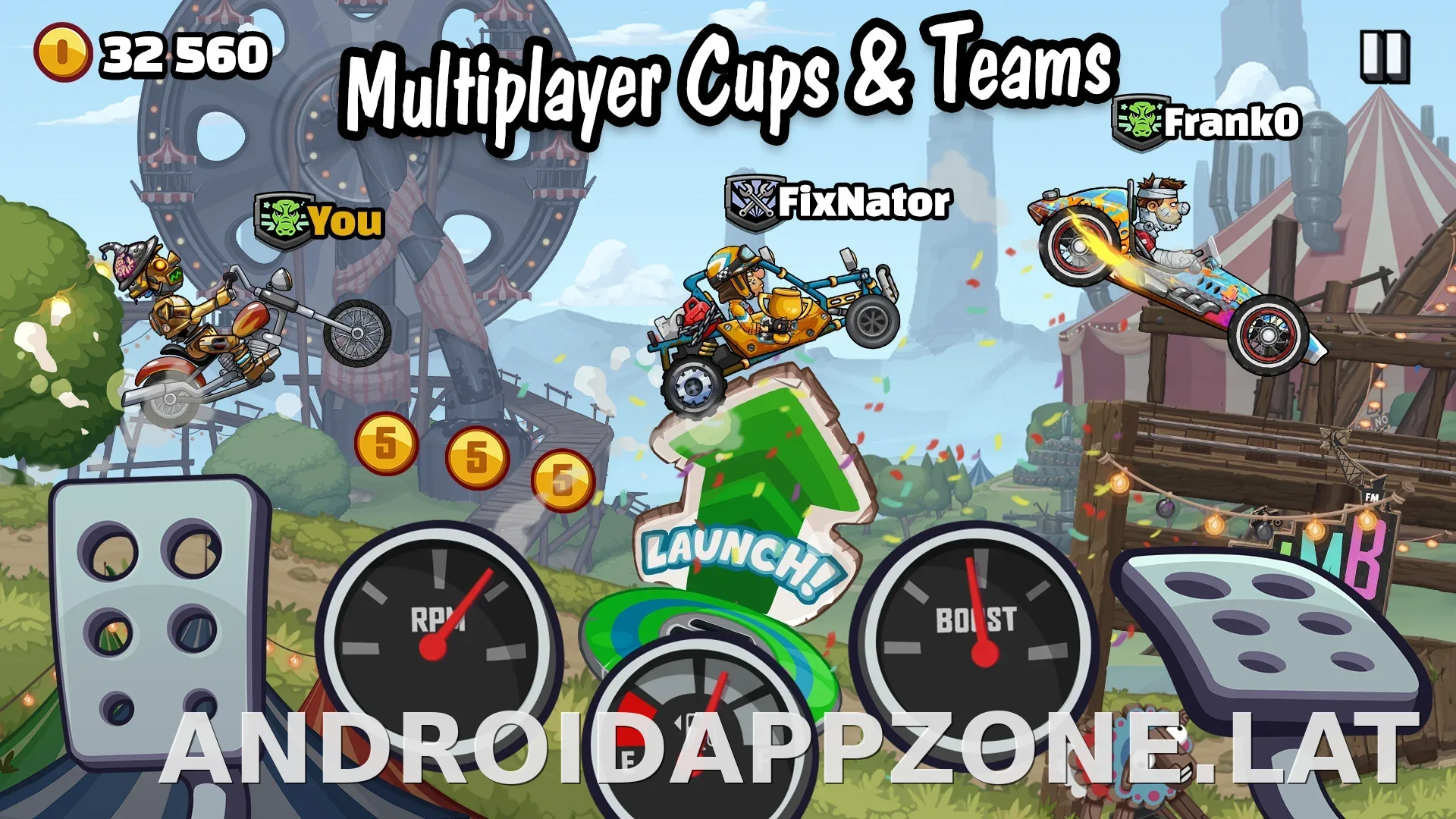 Hill Climb Racing 2 скриншот 3
