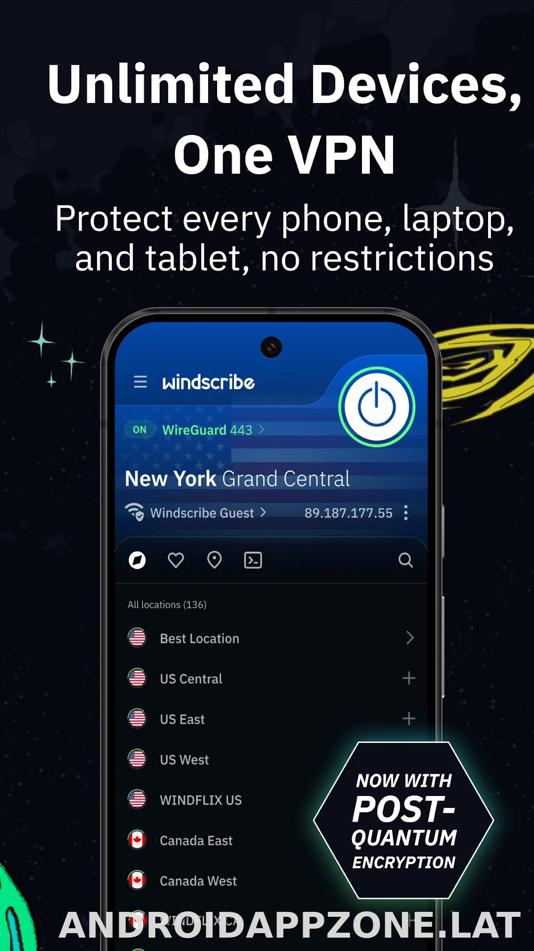 Windscribe скриншот 4